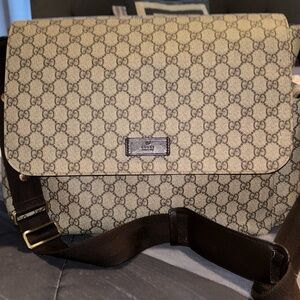 Gucci diaper bag